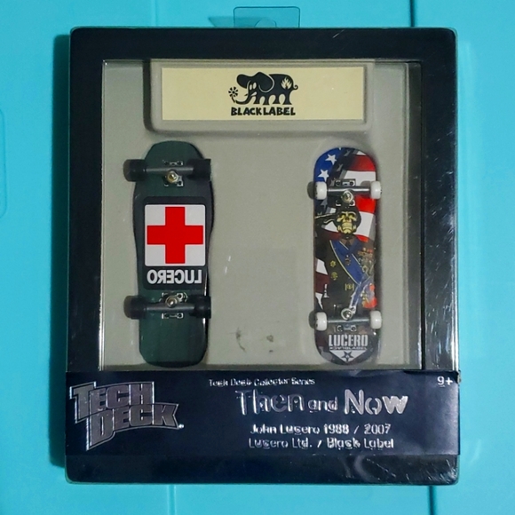Tech Deck Other - Rare Black Label Tech Deck Then & Now